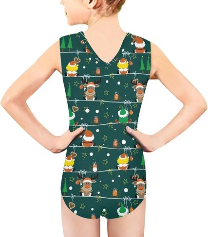 KEIAHUAN Gymnastics Leotards for Girls Sleeveless Bodysuit Dance Leotards Performance Costume in Kuwait