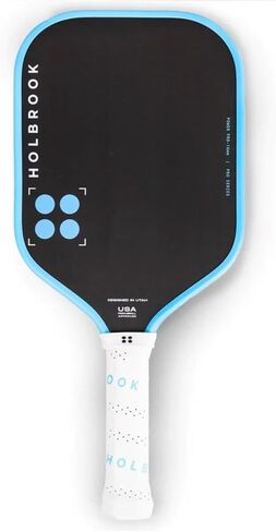 مجاديف Holbrook Pickleball - Power Pro (سلسلة Pro) Elite USAPA مجداف كرة Pickleball مع سطح من ألياف الكربون، قلب من مادة البولي بروبيلين الإسفنجي من Edgecraft، لمسة يمكن التحكم فيها، الطاقة والدوران in Kuwait