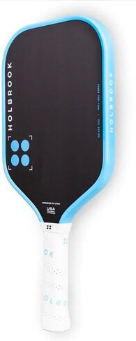 مجاديف Holbrook Pickleball - Power Pro (سلسلة Pro) Elite USAPA مجداف كرة Pickleball مع سطح من ألياف الكربون، قلب من مادة البولي بروبيلين الإسفنجي من Edgecraft، لمسة يمكن التحكم فيها، الطاقة والدوران in Kuwait