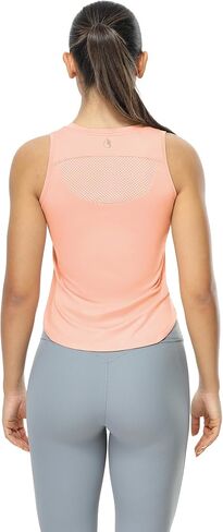 icyzone High Neck Workout Tank Tops for Women, Quick Dry Gym Athletic Yoga Exercise Running Sports Shirts in Kuwait