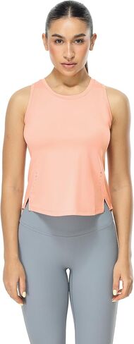 icyzone High Neck Workout Tank Tops for Women, Quick Dry Gym Athletic Yoga Exercise Running Sports Shirts in Kuwait