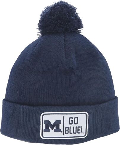 ZHATS NCAA Officially Licensed Pom Beanie Patch Defer Team Color in Kuwait