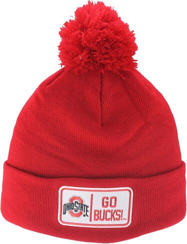 ZHATS NCAA Officially Licensed Pom Beanie Patch Defer Team Color in Kuwait