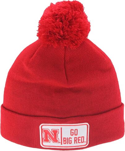 ZHATS NCAA Officially Licensed Pom Beanie Patch Defer Team Color in Kuwait