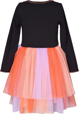 Bonnie Jean Faboolous Girls Halloween Dress - Long Sleeve with Tutu Skirt- Baby, Little Girl, and Toddler Halloween Outfit in Saudi Arabia