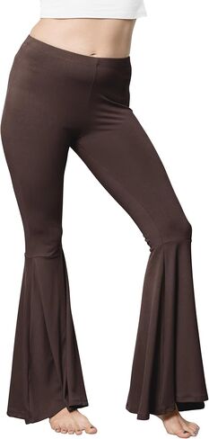 STRETCH IS COMFORT Women’s Plus Size Oh So Soft Pull On Stretchy Bell Bottom Flare Pants| XL-7X in Saudi Arabia