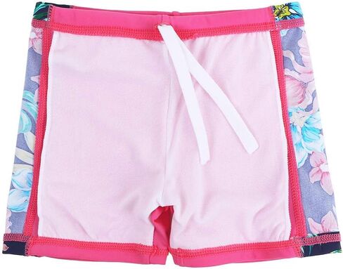 Girls Two Piece Swimsuit Floral UPF 50+ Rash Guard Set Kids Beach Swimwear in Saudi Arabia
