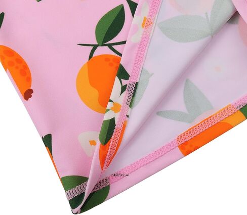 Girls Two Piece Swimsuit Floral UPF 50+ Rash Guard Set Kids Beach Swimwear in Kuwait