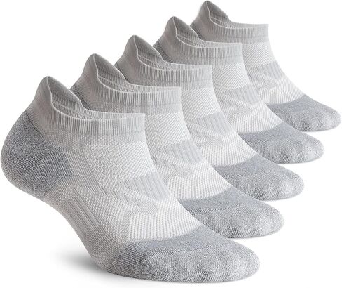 Gonii Ankle Socks Women Running Athletic Compression Cushioned No Show Socks 5-pairs in Saudi Arabia