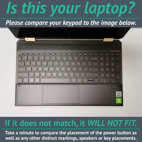 غطاء MIGHTY SKINS لجهاز HP Spectre x360 مقاس 15 بوصة (2020) - خشب الحمار الوحشي الداكن | غطاء ملتف واقٍ ومتين وفريد ​​من نوعه من الفينيل | سهل التطبيق والإزالة وتغيير الأنماط | صنع في الولايات المتحدة الأمريكية in Saudi Arabia
