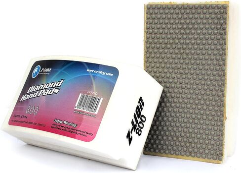 Z-Lion Resin Diamond Hand Sanding Pads for Stone Glass Ceramic Marble Granite,Set of 4 Pcs in Saudi Arabia