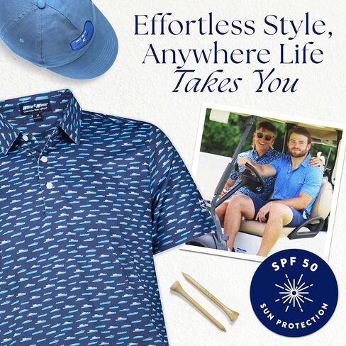 White Water Coast Short Sleeve Polo Shirt in Kuwait
