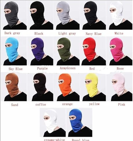 3pcs/5PCS Thermal Full Face Masks Running for Adult Weather Gear Cycling in Kuwait