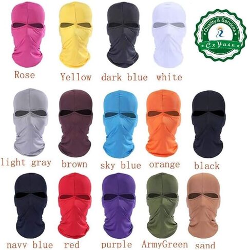 3pcs/5PCS Thermal Full Face Masks Running for Adult Weather Gear Cycling in Kuwait