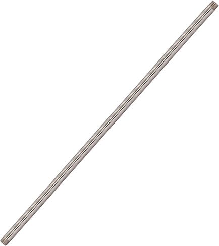 Westbrass 1/2" x 24" IPS Pipe Nipple, Polished Chrome, D12124-26 in Saudi Arabia