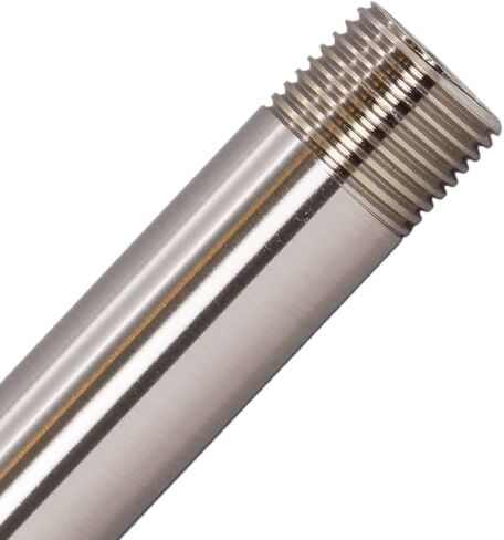 Westbrass 1/2" x 24" IPS Pipe Nipple, Polished Chrome, D12124-26 in Saudi Arabia