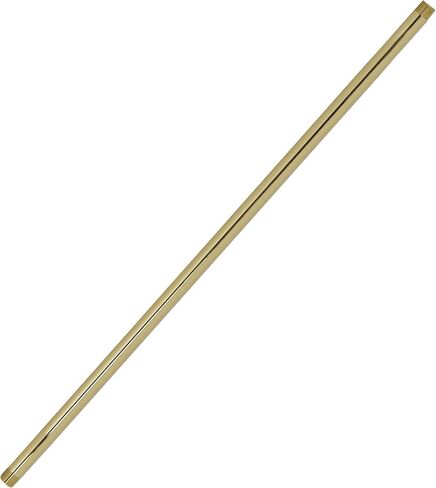Westbrass 1/2" x 24" IPS Pipe Nipple, Polished Chrome, D12124-26 in Saudi Arabia