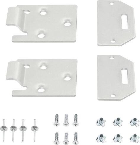 2 Pairs Golf Cart Seat Bottom Hinge Plate for EZGO(1995-up) TXT/Medalist Gas or Electric Golf Cart 71610-G01 71609-G01 in Kuwait
