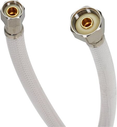 Fluidmaster 1FV36 Faucet Connector, Reinforced Vinyl - 3/8" Female Compression Thread x 1/2" I.P. Female Straight Thread, 3 Ft. (36") Length in Kuwait