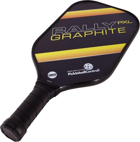 Rally PXL Graphite Pickleball Paddle | Polymer Composite Honeycomb Core, Graphite Carbon Face | Lightweight | USAPA Approved in Saudi Arabia
