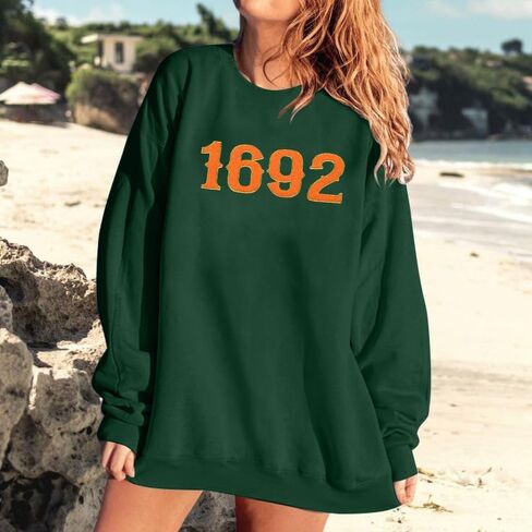 سويت شيرت الهالوين للنساء سالم 1692 لقد فاتتهم قميص واحد للهالوين الساحرة بلوفر برقبة دائرية للعطلات in Kuwait