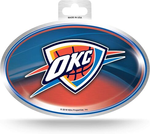 Rico Industries NBA Metallic Team Logo Sticker in Saudi Arabia