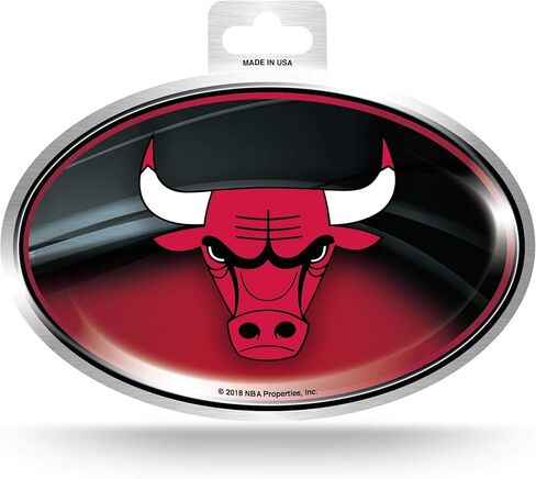 Rico Industries NBA Metallic Team Logo Sticker in Saudi Arabia