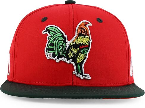 متجر الملابس العصرية 3D قبعة مطرزة على شكل الديك المسطح Snapback in Kuwait
