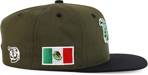 متجر الملابس العصرية 3D قبعة مطرزة على شكل الديك المسطح Snapback in Kuwait