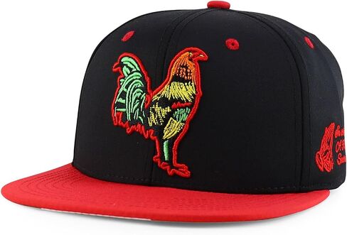 متجر الملابس العصرية 3D قبعة مطرزة على شكل الديك المسطح Snapback in Kuwait