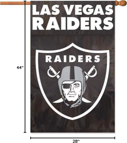 Party Animal NFL Applique House Banner Flag, 44" x 28" in Saudi Arabia