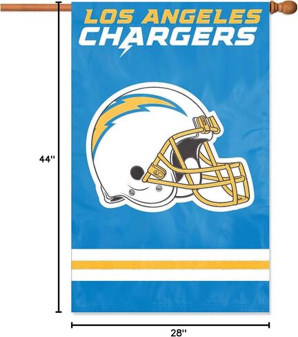 Party Animal NFL Applique House Banner Flag, 44" x 28" in Saudi Arabia