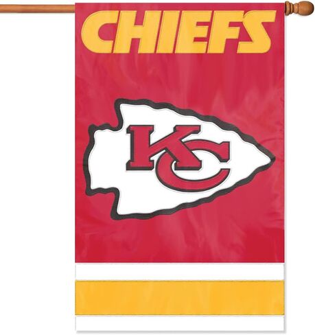 Party Animal NFL Applique House Banner Flag, 44" x 28" in Saudi Arabia