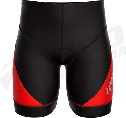 Zimco Active Triathlon Shorts Mens Tri Shorts Mens 2 Rear Pockets in Saudi Arabia