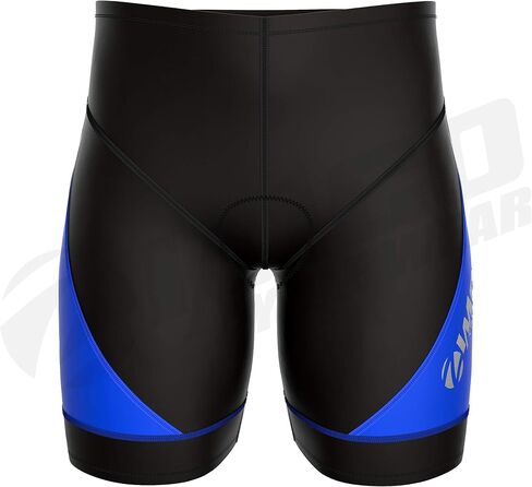 Zimco Active Triathlon Shorts Mens Tri Shorts Mens 2 Rear Pockets in Saudi Arabia