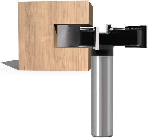 CNC Spoilboard Surfacing Router Bits, 1/2 inch Shank 2 inch Cutting Diameter, 4 Flutes Slab Flattening Router Bit Planing Bit Wood Milling Cutter Planer in Saudi Arabia