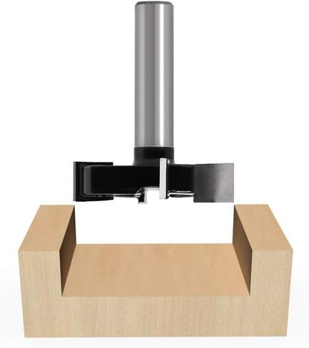 CNC Spoilboard Surfacing Router Bits, 1/2 inch Shank 2 inch Cutting Diameter, 4 Flutes Slab Flattening Router Bit Planing Bit Wood Milling Cutter Planer in Saudi Arabia