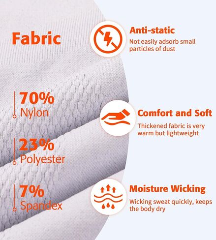 ATTRACO Womens Thermal Underwear Top and Bottom Sets Women Long Johns Warm Base Layer for Cold Weather in Saudi Arabia