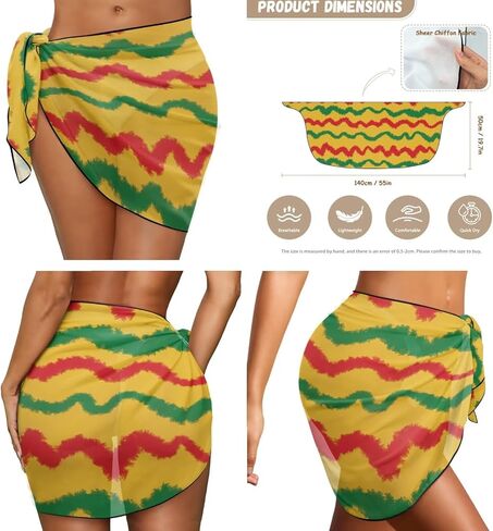 2 Piece Women's Triangle Tie Side Bikini Sets Swimsuit Cover Ups Beach Skirt Sexy Bathing Suit Clear Straps Bikini in Kuwait