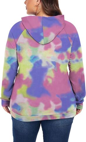 Plus Size Hoodies for Women Long Sleeve Pullover Shirts Drawstring Tops XL-5XL in Kuwait