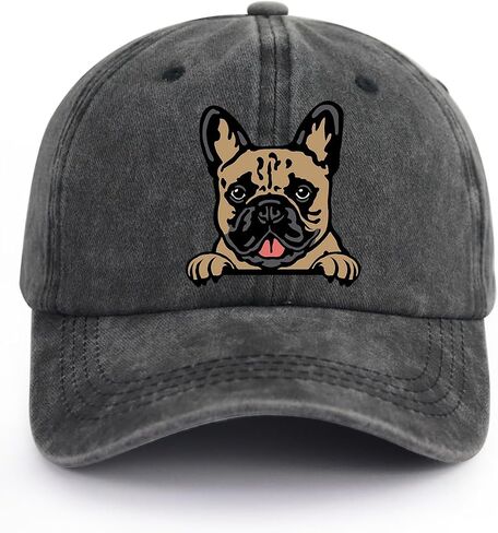 Dog Hats for Men Women, Funny Adjustable Printed Cottton Animal Gifts Baseball Cap in Saudi Arabia