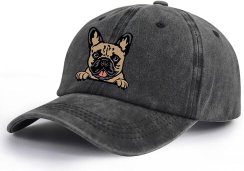 Dog Hats for Men Women, Funny Adjustable Printed Cottton Animal Gifts Baseball Cap in Saudi Arabia