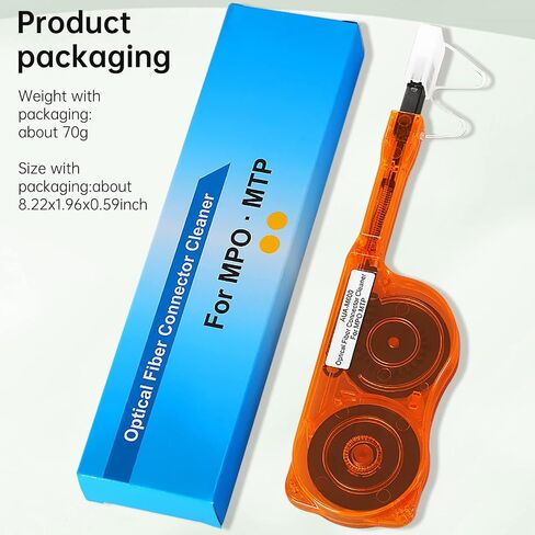 2 Pack Fiber Optic Cleaner Tools Cleaning Pen for MPO/MTP Connector, Optical Connector Cleaner Over 600 Cleans Fiber Endface Cleans & Optical Connector Cleans(Green) in Saudi Arabia