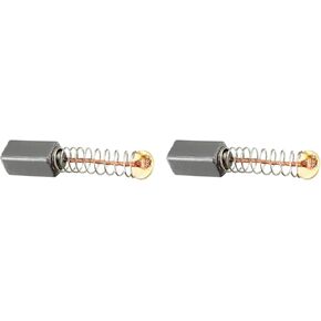 Carbon Brushes, [for Power Motor]- 28mmx10mmx6mm/Black Gold Tone/2 Pcs