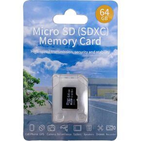 Vital Tech 64GB Micro SD Card - Class 10 UHS-3 Memory Card for Smartphones, Tablets, Cameras, Drones, Gaming Consoles, and More - High-Speed Up to 90MB/s Read/Write, Extensive Compatibility, Reliable