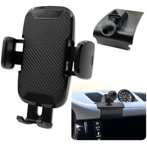 حامل هاتف للسيارة TTMIC لسيارة 2015-2023 Porsche Macan و2019-2023 Porsche Cayenne ملحقات السيارات الديكور الداخلي جراب الهاتف المحمول حامل دعامة التنقل