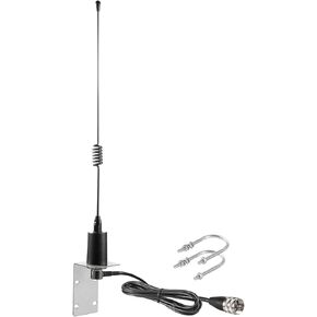 هوائي ترقية VHF Marine مع كابل محوري منخفض الخسارة بطول 16.5 قدم لأجهزة استقبال الأجهزة 156-163 ميجاهرتز، وتحسين استقبال الإشارة وإرسالها، Eifagur in Kuwait