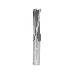 Amana Tool - 46334 Solid Carbide Slow Spiral Flute Plunge 1/2 Dia x 1-1/2" x 1/2 Shank