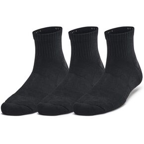 Under Armour Kids' Youth Training Cotton Quarter Socks (3 Pairs)