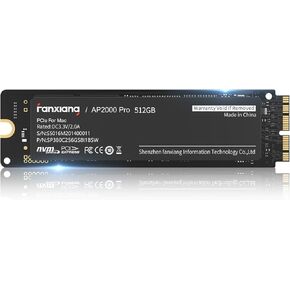2TB SSD PCIe Gen3 NVMe Internal Solid State Drive, Up to 3500MB/s Compatible with MacBook Air 2017, MacBook Pro 2015, iMac 2016, Mac Pro 2013, Mac Mini 2014